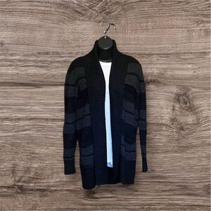Apt.9 Black and Grey Cardigan Size Large